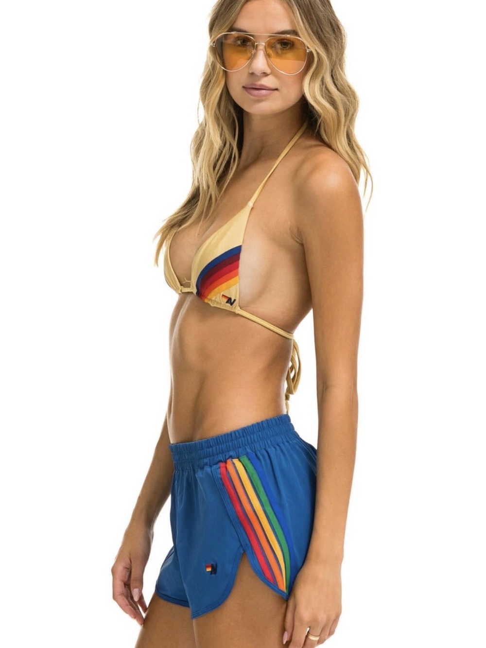 Aviator Nation 5 Stripe Board Shorts